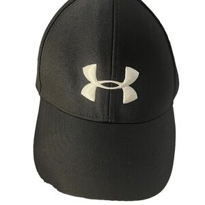 Under Armour Woman’s deep dark black adjustable cap sleek, rich sexy attractive